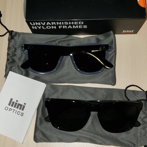 BNUS- GREY/ BLACK POLARIZED SUNGLASSES - Picture 2 of 4